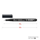 Перманентный маркер тонкий ЗУБР МП-50, 0.5 мм, черный
