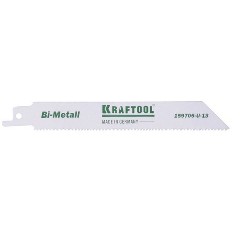 Полотно для сабельной электроножовки Kraftool S522EF, 80 мм, по металлу, 159755-08