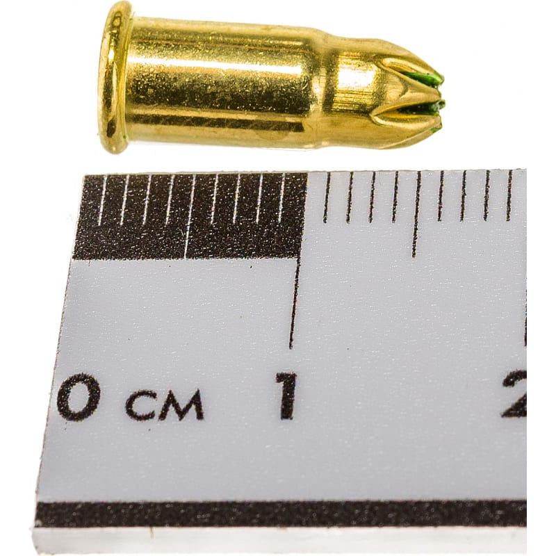 Патрон монтажный 5.6x16 мм F-C1 зеленый (150±50 Дж), 100шт