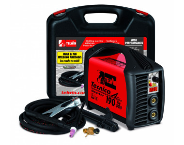 Сварочный аппарат TECNICA 190 TIG/MMA DC LIFT VRD PL.C.CASE Сварочный аппарат TECNICA 190 TIG/MMA DC LIFT VRD PL.C.CASE