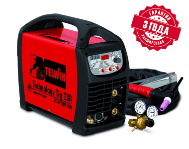 Сварочный аппарат TECHNOLOGY TIG 230 DC-HF/LIFT 230V +ACC Сварочный аппарат TECHNOLOGY TIG 230 DC-HF/LIFT 230V +ACC