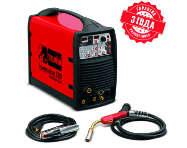 Сварочный полуавтомат INVERPULSE 320 MIG/TIG/MMA 400V + ACC Сварочный полуавтомат INVERPULSE 320 MIG/TIG/MMA 400V + ACC