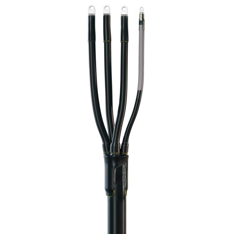 (3+1)РКТп-1-10/25(Б) Концевая кабельная муфта для кабелей с резиновой изоляцией с нулевой жилой уменьшенного сечения до 1кВ