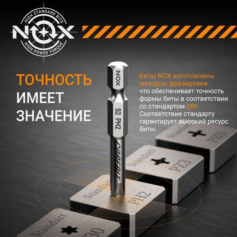 Бита COREBIT Pz2-200 E6.3, 1 шт., карта Бита COREBIT Pz2-200 E6.3, 1 шт., карта
