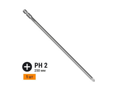 Бита COREBIT Ph2-250 E6.3, 1 шт., карта