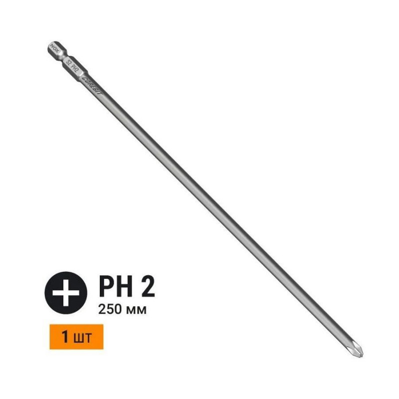 Бита COREBIT Ph2-250 E6.3, 1 шт., карта Бита COREBIT Ph2-250 E6.3, 1 шт., карта