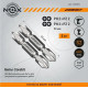 Набор бит COREBIT NOX SET2 2X Ph2xPz2-50, 2 шт., карта