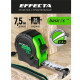 Рулетка с магнитом EFFECTA Basic 3S  7,5м / 25 мм, 3 стопа