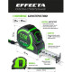 Рулетка EFFECTA Fort 7,5м/25 мм, магнит, автостоп, лента -2стор шкала- нейлон Рулетка EFFECTA Fort 7,5м/25 мм, магнит, автостоп, лента -2стор шкала- нейлон