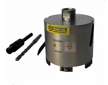 Коронка алмазная Hilberg Laser HM210, 102 мм Коронка алмазная Hilberg Laser HM210, 102 мм
