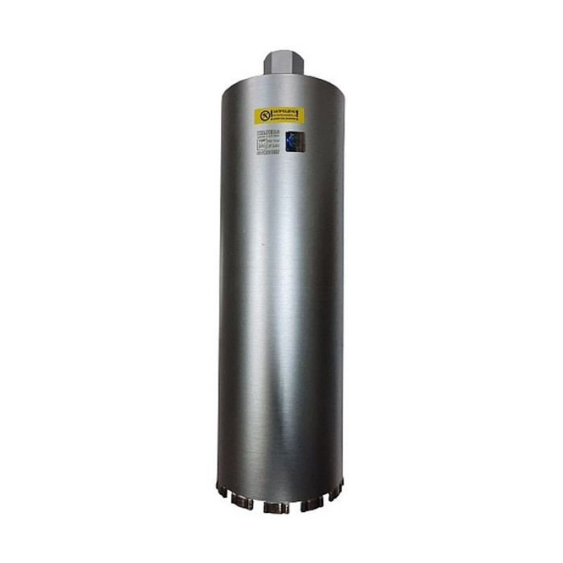 Коронка алмазная Hilberg Laser 1 1/4 UNC HD718, 142 мм Коронка алмазная Hilberg Laser 1 1/4 UNC HD718, 142 мм