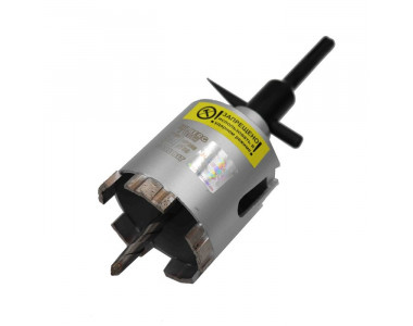 Коронка алмазная Hilberg Laser Five Teeth HP268, 68 мм