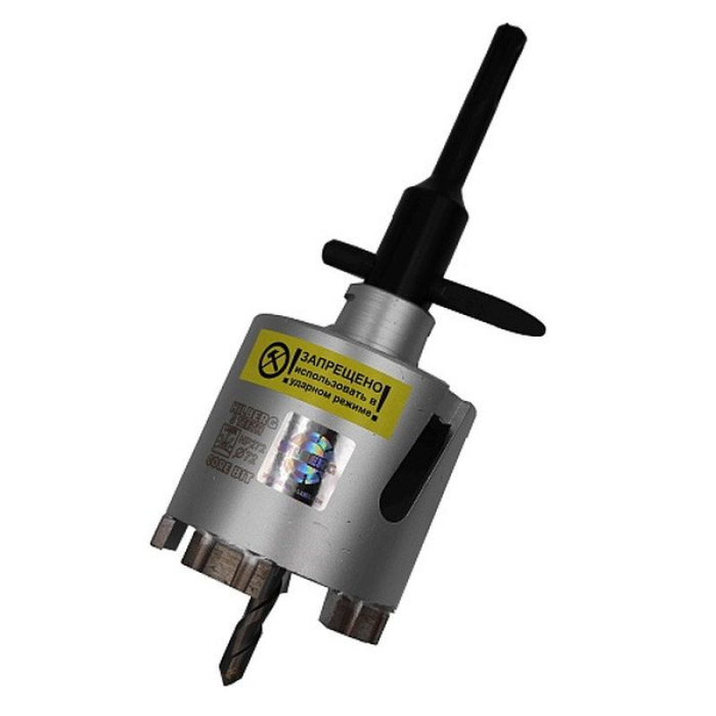 Коронка алмазная Hilberg Laser Five Teeth HP272, 72 мм Коронка алмазная Hilberg Laser Five Teeth HP272, 72 мм