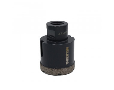 Коронка алмазная Hilberg Super Hard HH645, 45 мм