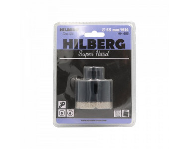 Коронка алмазная Hilberg Super Hard HH655, 55 мм Коронка алмазная Hilberg Super Hard HH655, 55 мм