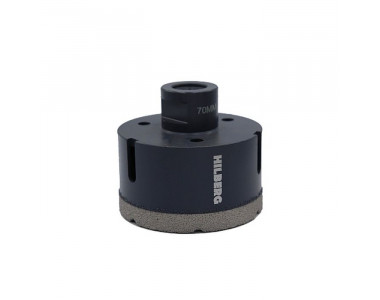 Коронка алмазная Hilberg Super Hard HH670, 70 мм