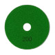Алмазный гибкий шлифовальный гальванический круг "Черепашка" Hilberg 560200, 100 № 200