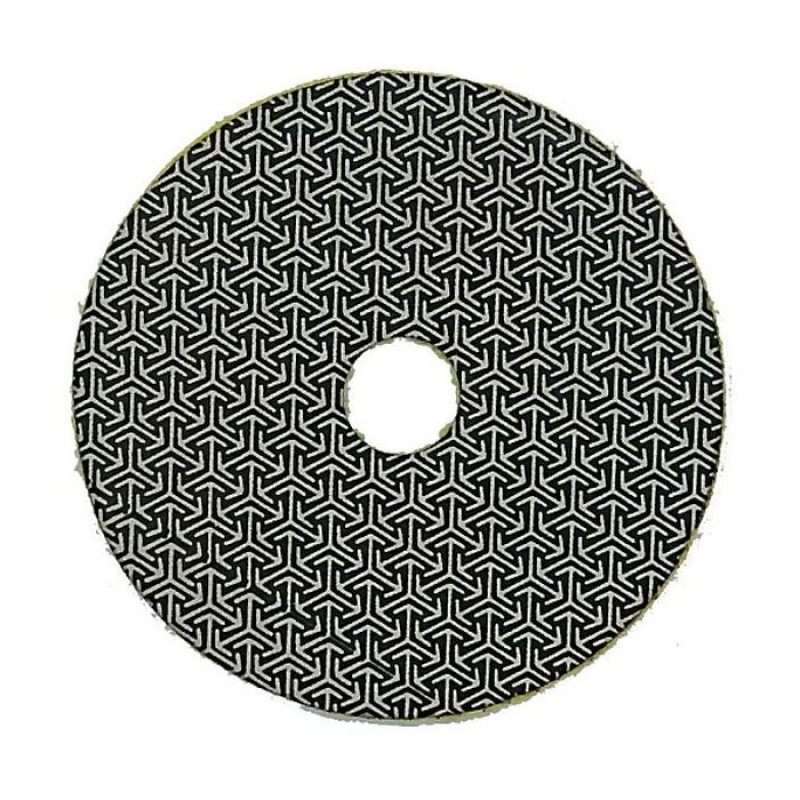 Алмазный гибкий шлифовальный гальванический круг "Черепашка" Hilberg 560400, 100 № 400