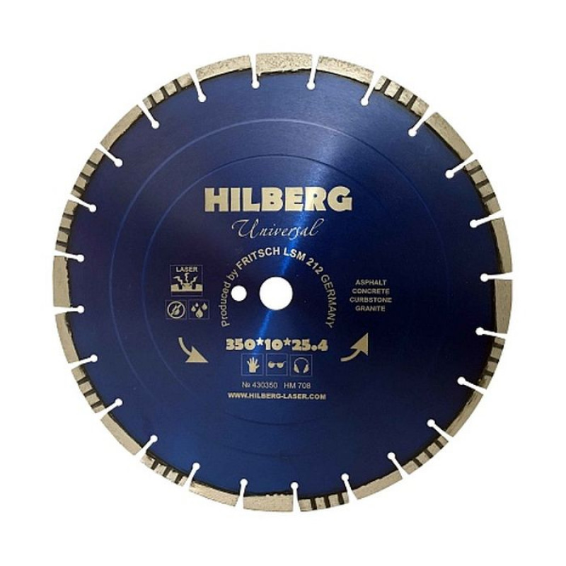 Диск алмазный Hilberg Universal HM708, 350 мм