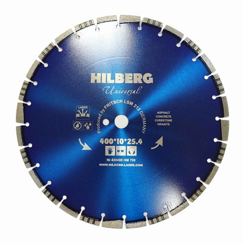 Диск алмазный Hilberg Universal HM709, 400 мм