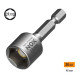 Ключ-насадка магнитная NOX NUT SETTER 13x48 мм, 20 шт., упаковка ПВХ Ключ-насадка магнитная NOX NUT SETTER 13x48 мм, 20 шт., упаковка ПВХ