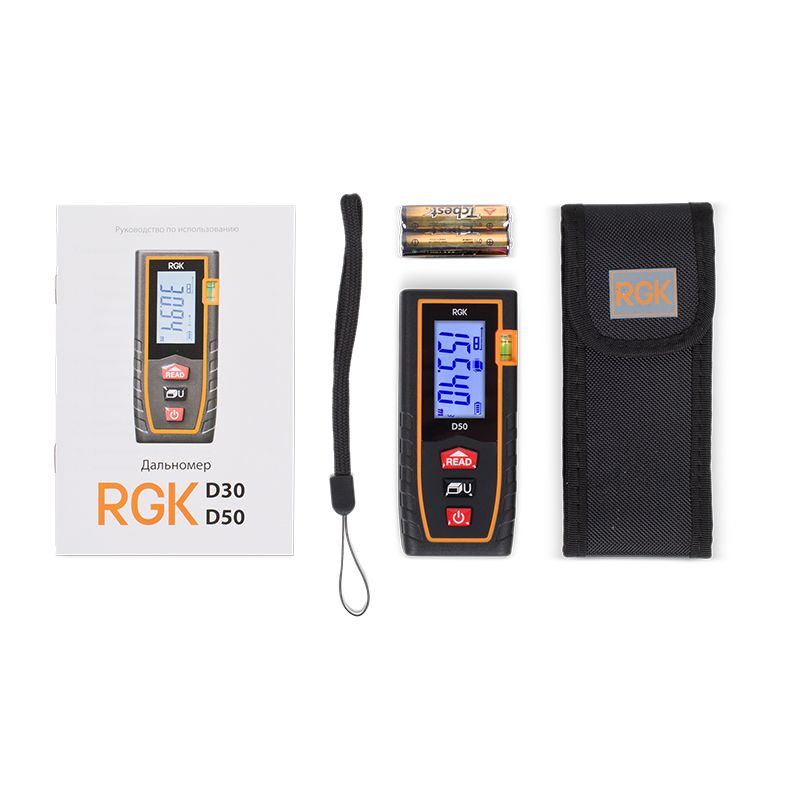 Лазерный дальномер RGK D50 Лазерный дальномер RGK D50