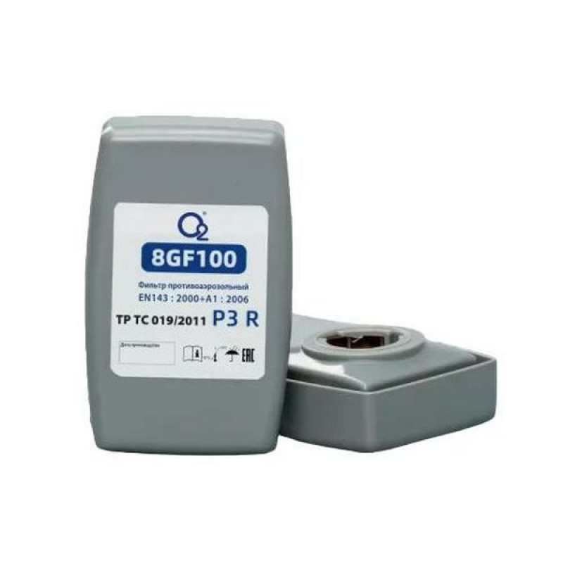 Фильтр противоаэрозольный О2 8GF100 P3 R