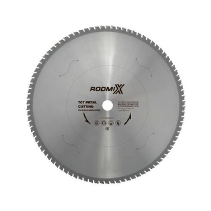 Пильный диск Rodmix TCT для высокоуглеродистой и нержавеющей стали 355х2,4х25,4х90T