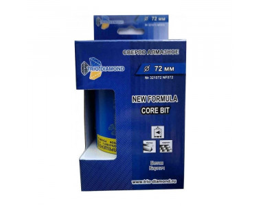 Коронка алмазная Trio-Diamond New Formula NF072, 72 мм Коронка алмазная Trio-Diamond New Formula NF072, 72 мм