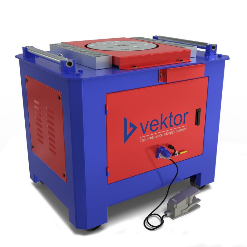 Станок для гибки арматуры Vektor GW50C с доводчиком Станок для гибки арматуры Vektor GW50C с доводчиком