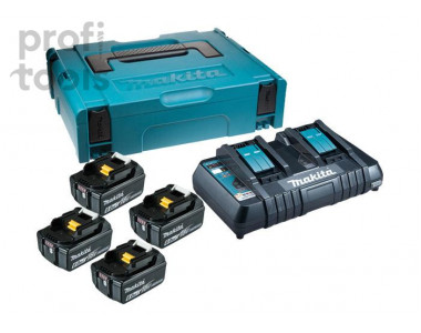 Набор PSK Makita 198094-8 аккумулятор BL1860B 4шт. + зарядное устройство DC18RD