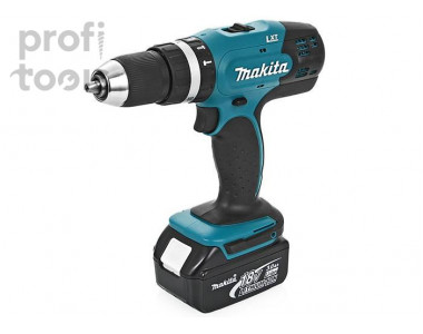 Дрель-шуруповёрт аккумуляторная ударная Makita DHP453RFE