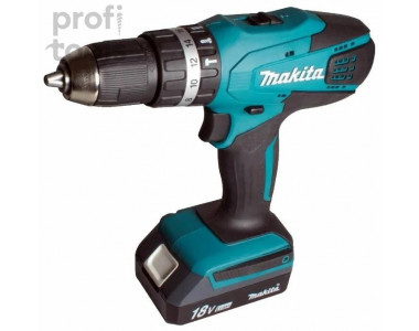 Дрель-шуруповёрт аккумуляторная ударная Makita HP457DWE Дрель-шуруповёрт аккумуляторная ударная Makita HP457DWE