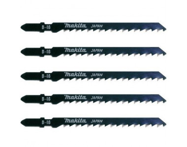 Лобзиковые пилки для дерева Makita B17 5шт
