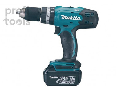 Дрель-шуруповёрт аккумуляторная ударная Makita DHP453RFE Дрель-шуруповёрт аккумуляторная ударная Makita DHP453RFE
