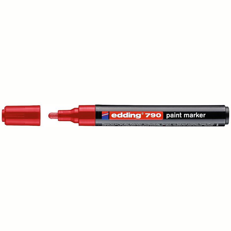 Маркер-краска Edding 790 красный 2-3мм