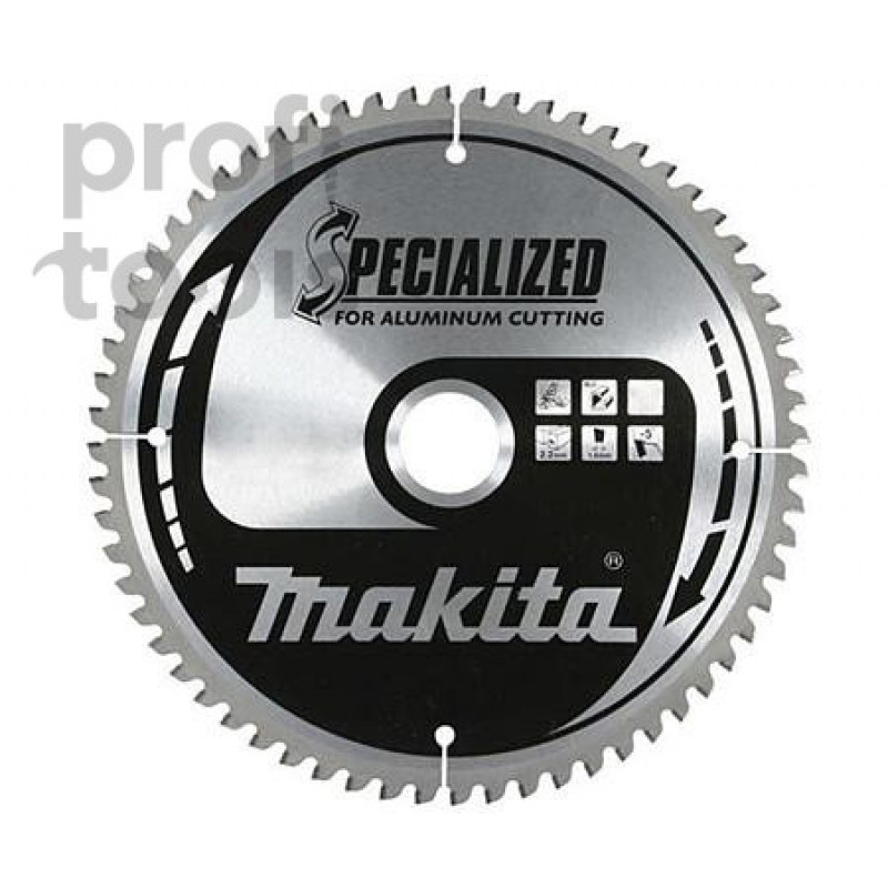 Пильный диск по алюминию Makita Specialized 355х30/25х2.4х120Т
