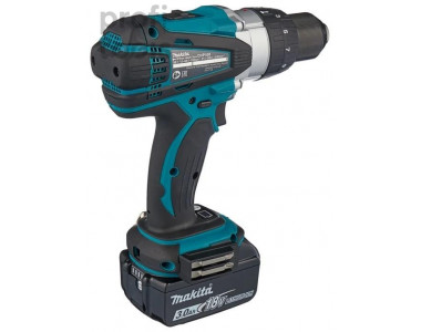 Дрель-шуруповёрт аккумуляторная ударная Makita DHP458RFE Дрель-шуруповёрт аккумуляторная ударная Makita DHP458RFE