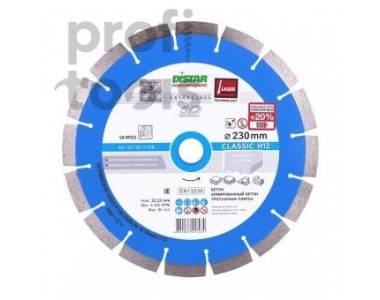 Круг алмазный DISTAR 1A1RSS/C3-W 232*2,4/1,6*12*22,23-16 Classic H12