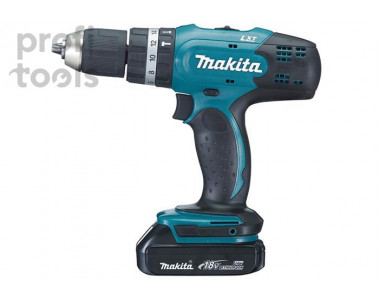 Дрель-шуруповёрт аккумуляторная ударная Makita DHP453SYE