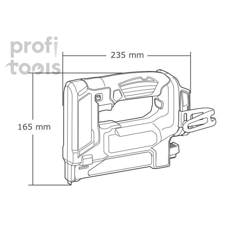 Пистолет скобозабивной аккумуляторный Makita DST112Z (без АКБ и З/У)