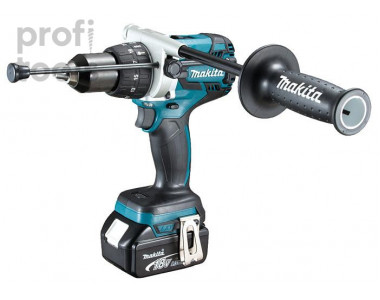 Дрель-шуруповёрт аккумуляторная ударная Makita DHP481RTE