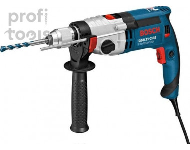 Дрель сетевая ударная BOSCH GSB 21-2 RE двухскоростная Дрель сетевая ударная BOSCH GSB 21-2 RE двухскоростная