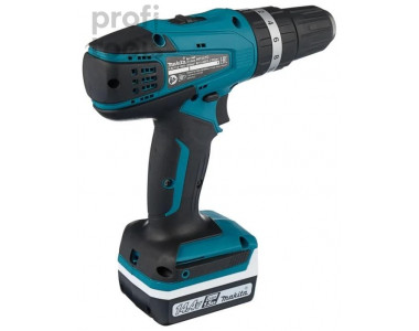 Дрель-шуруповёрт аккумуляторная ударная Makita HP347DWE Дрель-шуруповёрт аккумуляторная ударная Makita HP347DWE