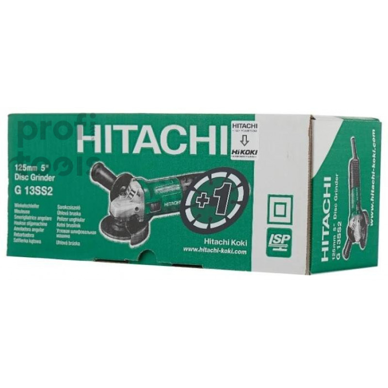 Угловая шлифмашина Hitachi G13SS2