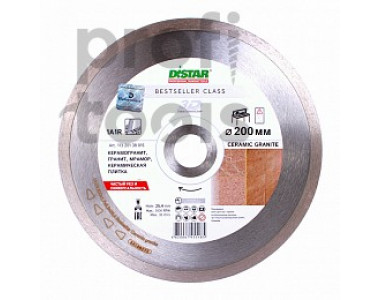 Круг алмазный DISTAR 1A1R 180x1.5x8.5x25,4 BESTSELLER Ceramic Granite