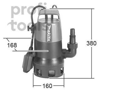 Насос дренажный Makita PF1010