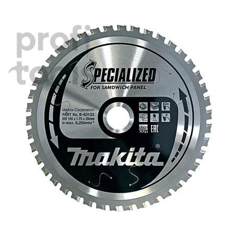 Пильный диск Makita Specialized 165х20х1.4х42Т