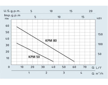 Насос поверхностный вихревой Speroni KPM 80 Насос поверхностный вихревой Speroni KPM 80