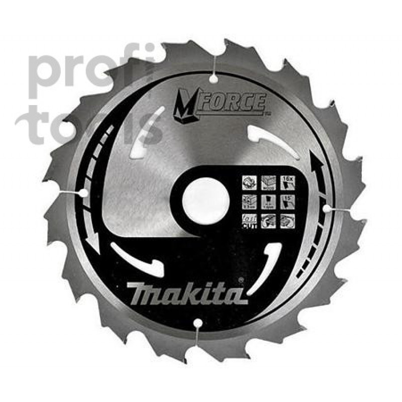 Пильный диск по дереву Makita MForce 235х30/20/15.88х1.6х40T